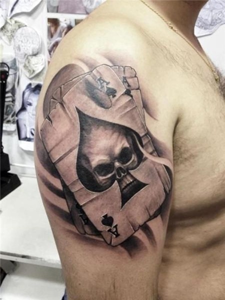 24 Awesome Ace Of Spades Tattoos With Powerful Meanings - Ta