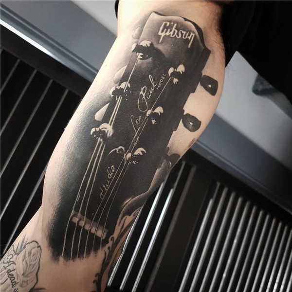 24 Cool Guitar Tattoo Designs Best Tattoo Ideas Gallery