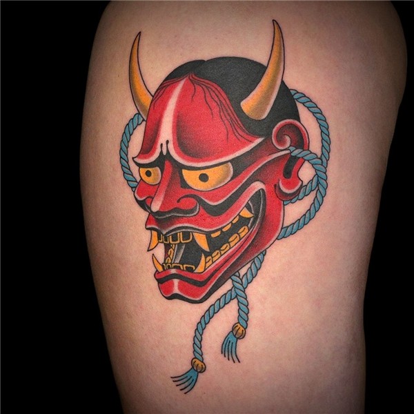 250+ Hannya Mask Tattoo Designs With Meaning (2022) Japanese