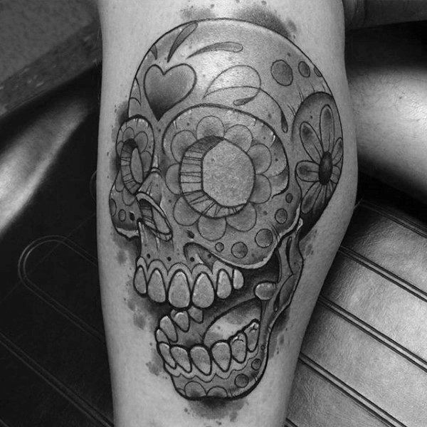253 World-Class Sugar Skull Tattoos - Parryz.com