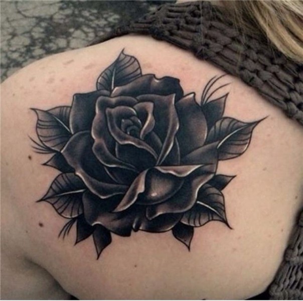 25 Best Ideas About Black Rose Tattoos On Pinterest Black in