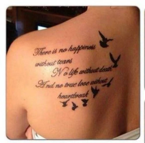 25 Meaningful Quotes Tattoo Ideas You Need Try - Women Fashi