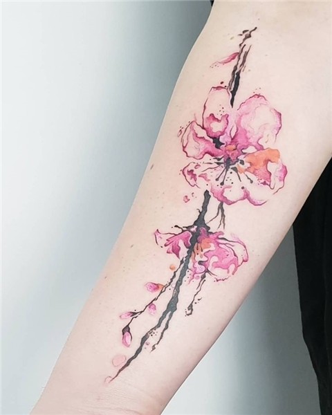 27 Charming Cherry Blossom Tattoo Examples Cherry blossom ta
