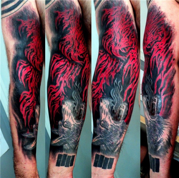 27 Flames Tattoos With Smoking Hot Meanings - TattoosWin