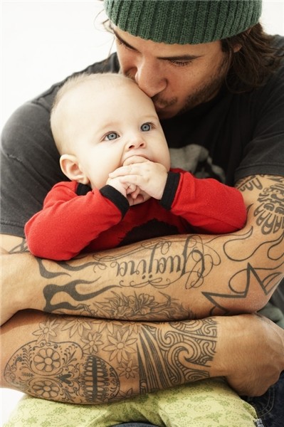 29 Kids With Their Beautifully Tattooed Parents