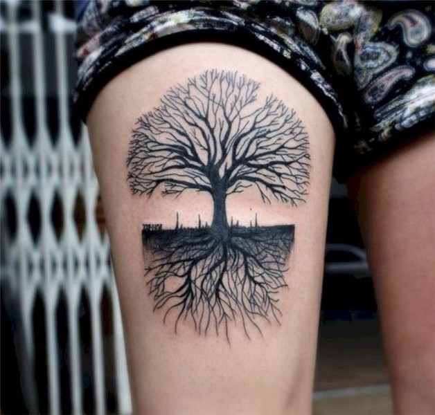 30 Amazing Idea Tree Tattoo That Can Inspire You - vialaven.