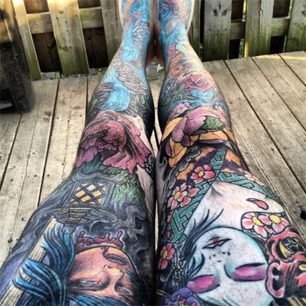 30 Amazing Leg and Thigh Tattoos Leg tattoos, Tattoos, Body
