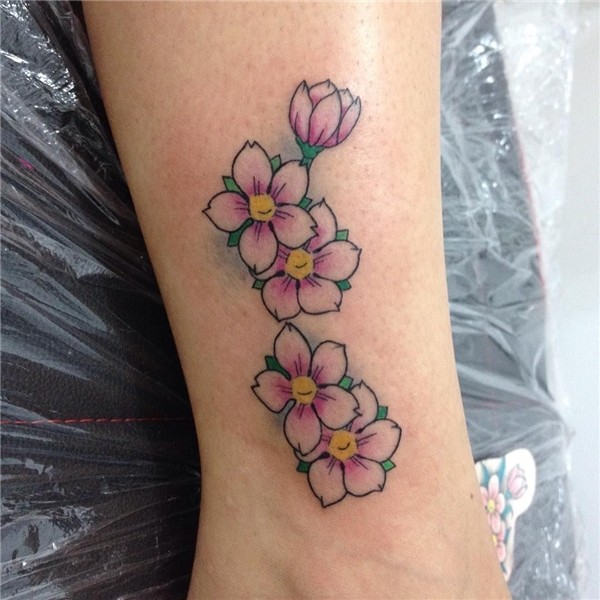 30 Fantastic Cherry Blossom Tattoos Cherry blossom tattoo, M