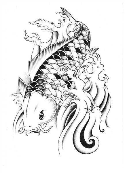 30 Koi Fish Tattoo Designs with Meanings