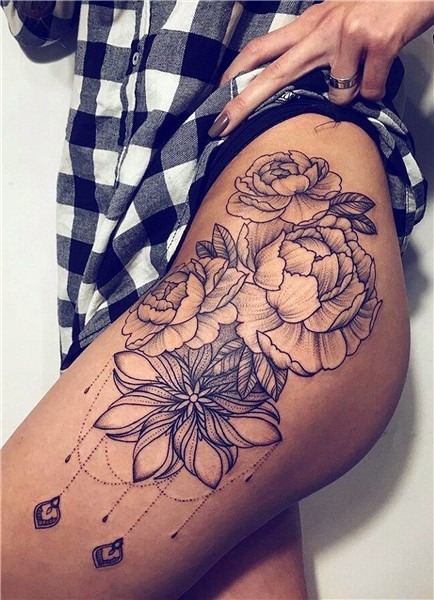 30+ Women's Badass Hip Tattoo Ideas Tatuagem, Tatuagem no qu