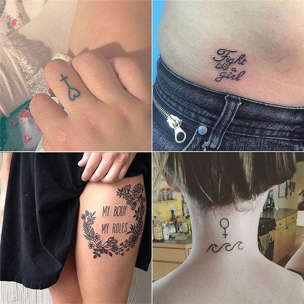 31 Ink Ideas That Empower Women Feminist tattoo, Tattoos, Ta