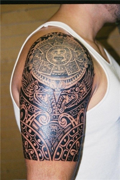 33 Aztec Half Sleeve Tattoos 15 aztec tattoo designs and 125