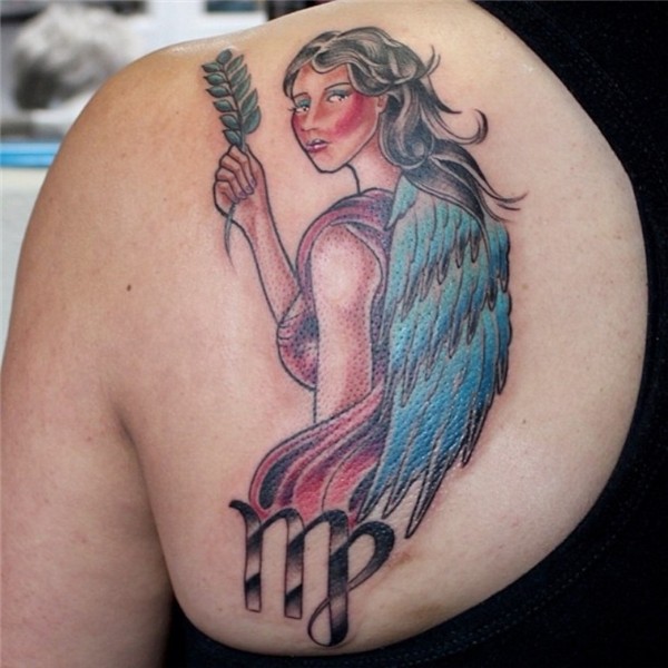 33 Beautiful Virgo Shoulder Tattoos