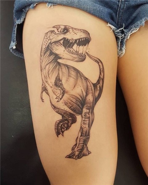 33 Best Dinosaur Tattoo Designs And Ideas - TattooBloq Dinos