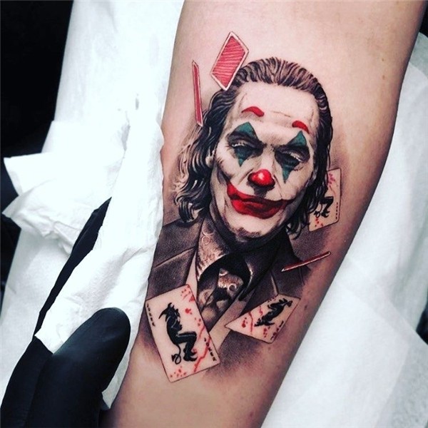33 Cool Joker Tattoos That You Will Love #joker #jokertattoo