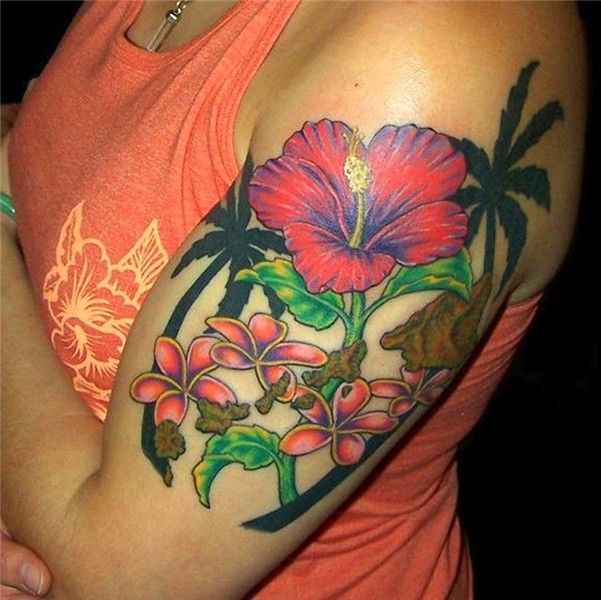 33 Hibiscus Flower Tattoos With Unique and Colorful Meanings