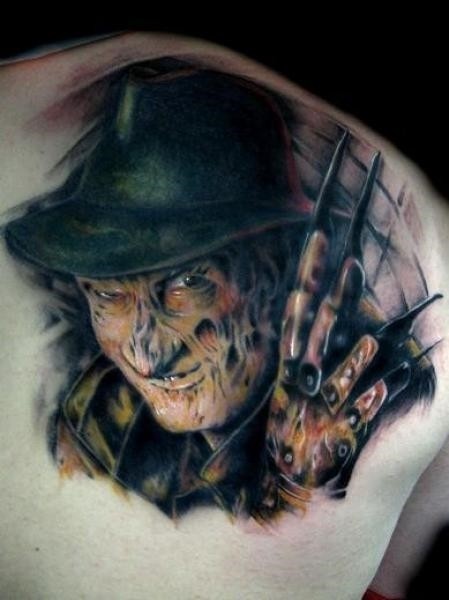 35+ Freddy Krueger Portrait Tattoos