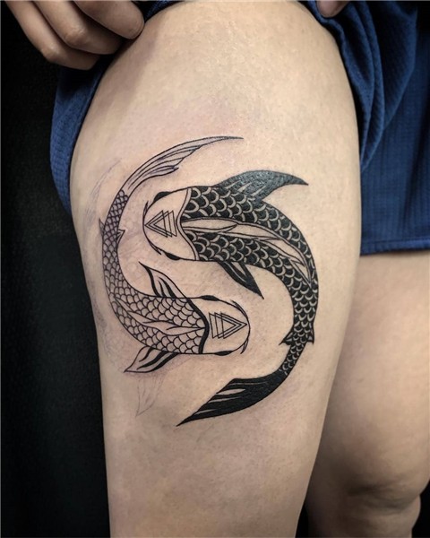 35 Pisces Tattoo Designs For Men - Visual Arts Ideas