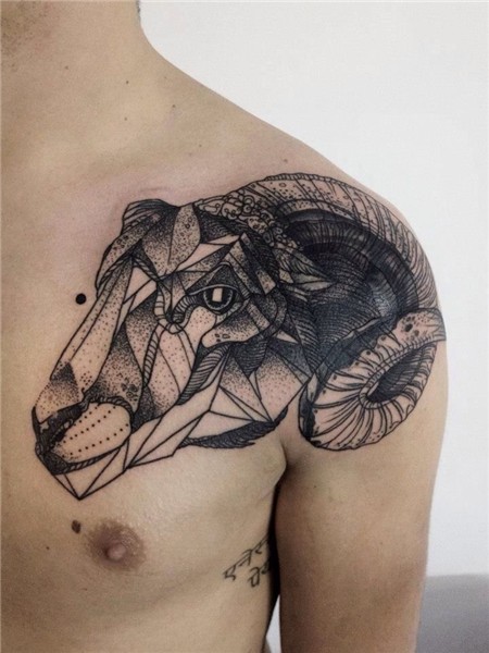 37 Aries Tattoos of Creative Freedom and Meanings - TattoosW