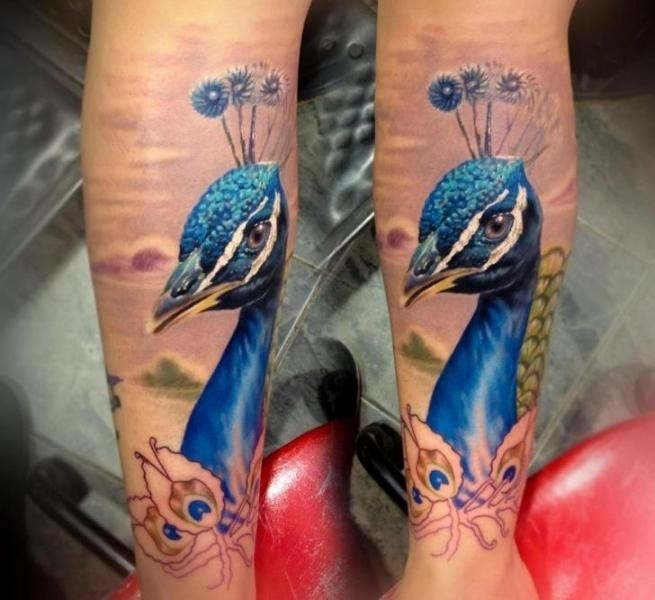 38 Sophisticated Peacock Tattoos Amazing Tattoo Ideas