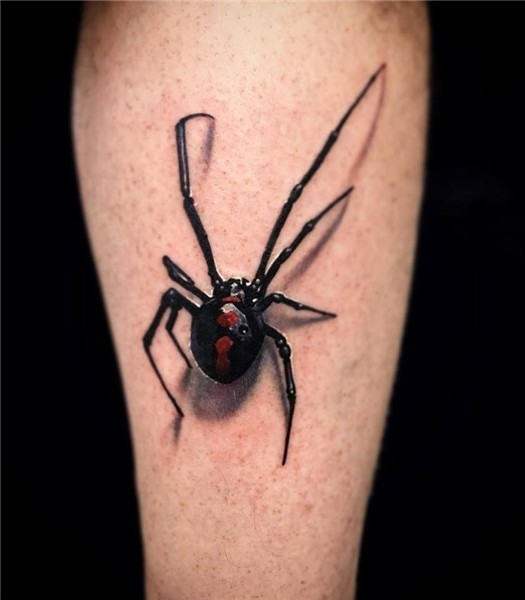3D Black Widow Spider Best tattoo ideas & designs Black wido