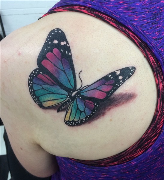 3D Butterfly Tattoo 3d butterfly tattoo, Butterfly tattoos f