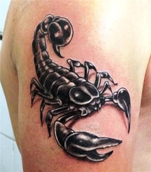 3D Tattoo Scorpion Best 3d tattoos, Scorpion tattoo, Tattoos