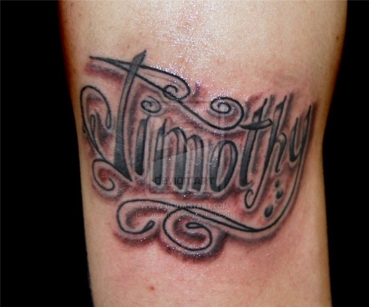 3d letter Tattoos