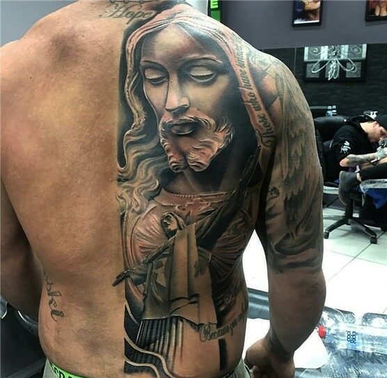 40 Amazing Christ The Redeemer Tattoos - Body Art Guru