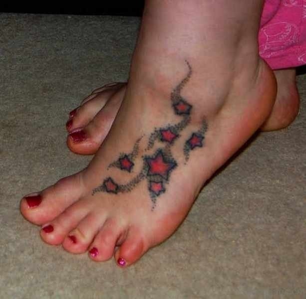 40 Classy Star Tattoo On Foot