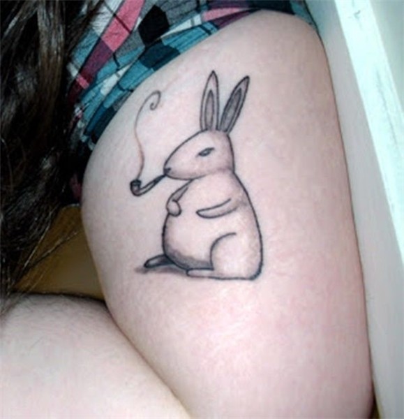40 Cute and Small Rabbit Tattoo Pictures 36 Bunny tattoos, T