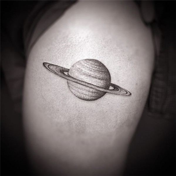 40 Lovely Planet Tattoo Designs and Meanings - Page 2 of 4 -