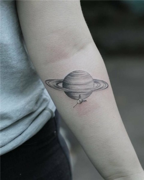 40 Lovely Planet Tattoo Designs and Meanings - Page 4 of 4 -
