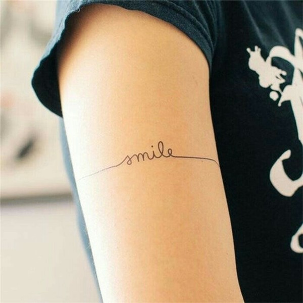 40+ Stunning Tiny Quote Tattoos Ideas for Women Writing tatt