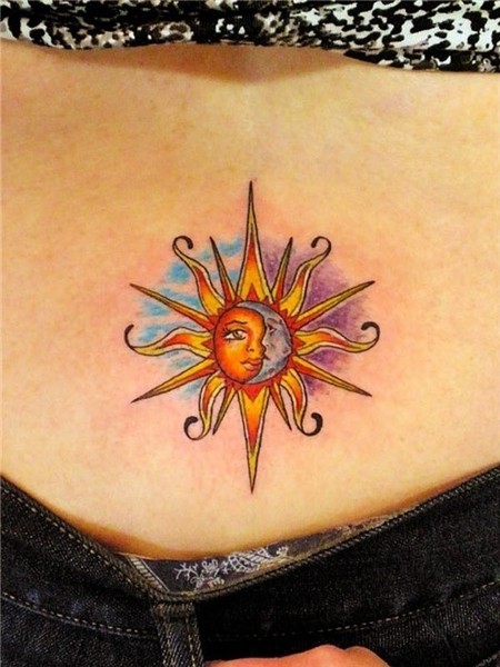 40 Superb Sun Tattoo designs and meaning - Bright Symbol of