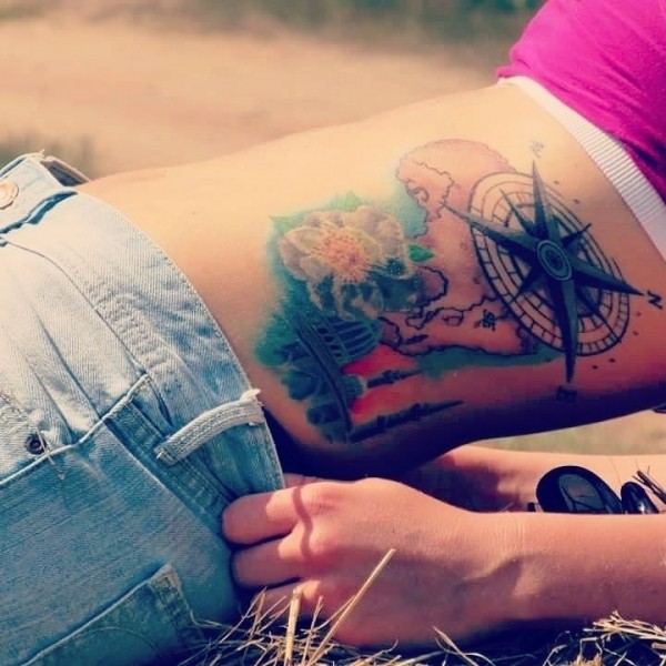 40 Travel Inspired Tattoos from Travelers, Bloggers, & Mysel