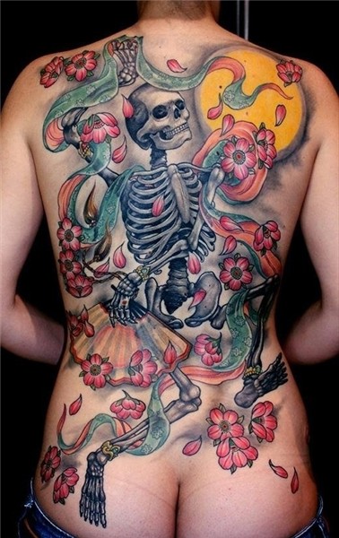 40 skeleton tattoo designs