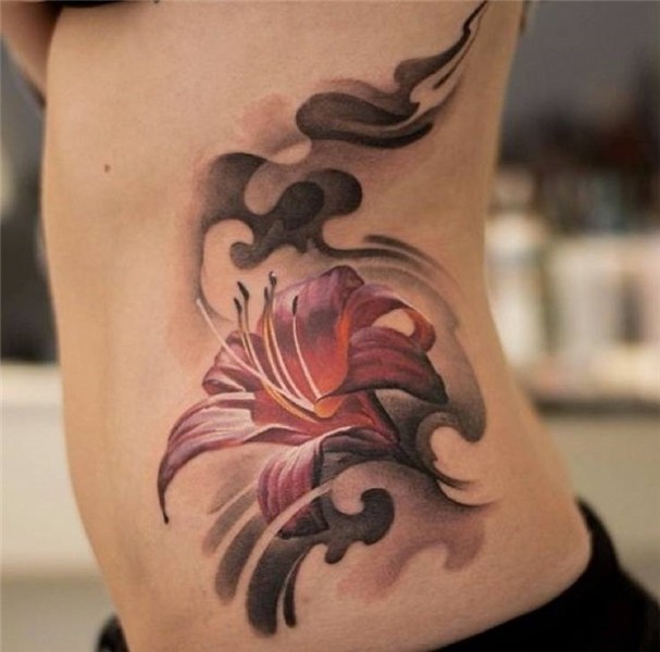 42+ Watercolor Lily Tattoos Collection
