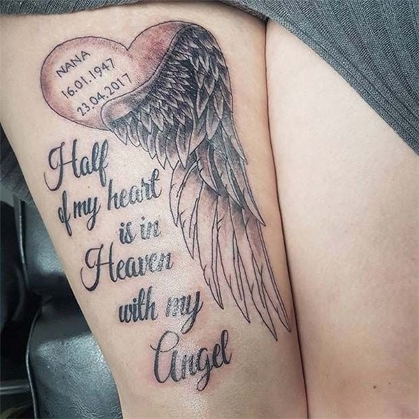 43 Emotional Memorial Tattoos to Honor Loved Ones - Page 2 o