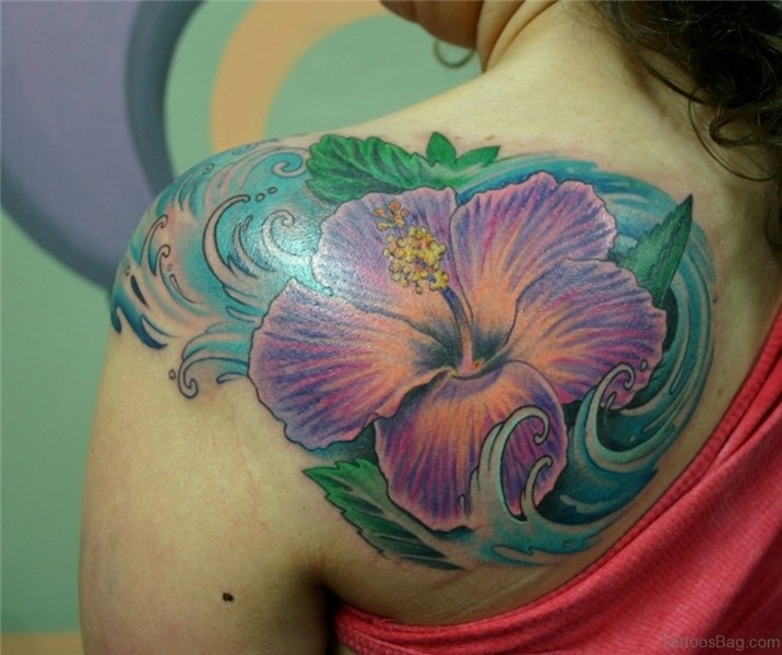43 Hibiscus Shoulder Tattoo Designs
