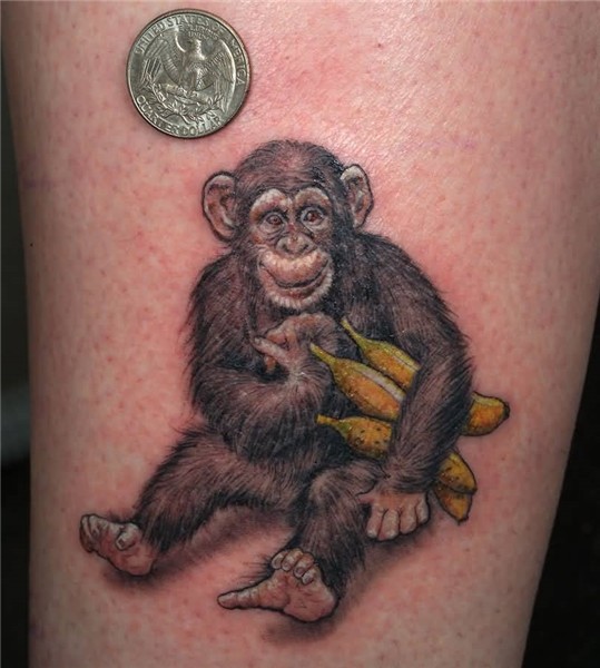 45+ Amazing Chimpanzee Tattoos