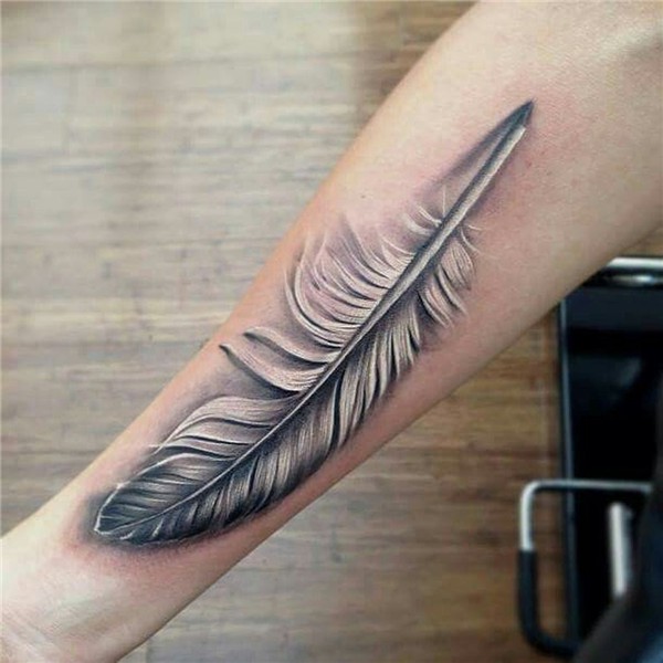 45 Awesome Feather Tattoo Ideas Feather tattoos, White feath