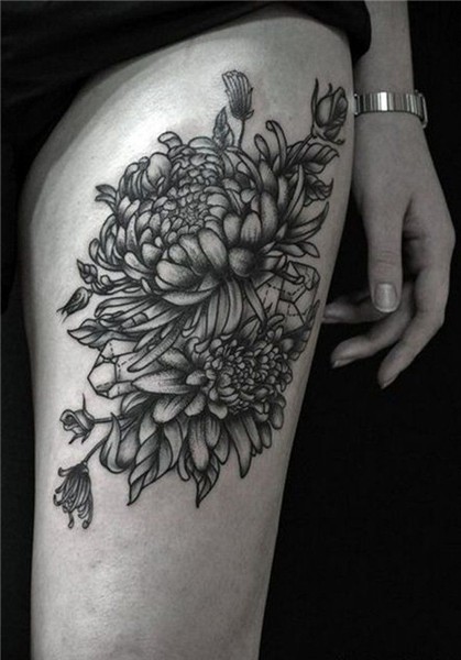 45 Beautiful Chrysanthemum Tattoo Ideas Cuded Chrysanthemum