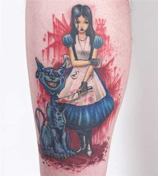 45 Fotos de Tatuagens do Gato da Alice no País das Maravilha
