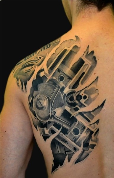 45+ Mechanical Engine Tattoos