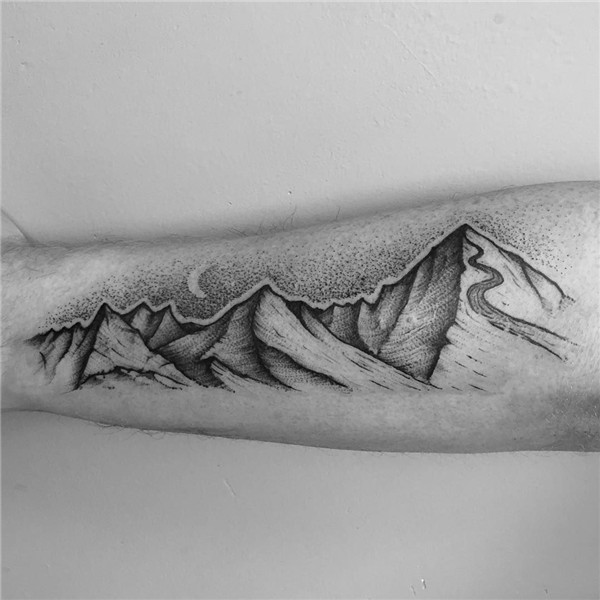 46 Magnificent Mountain Tattoo Designs - TattooBloq Mountain