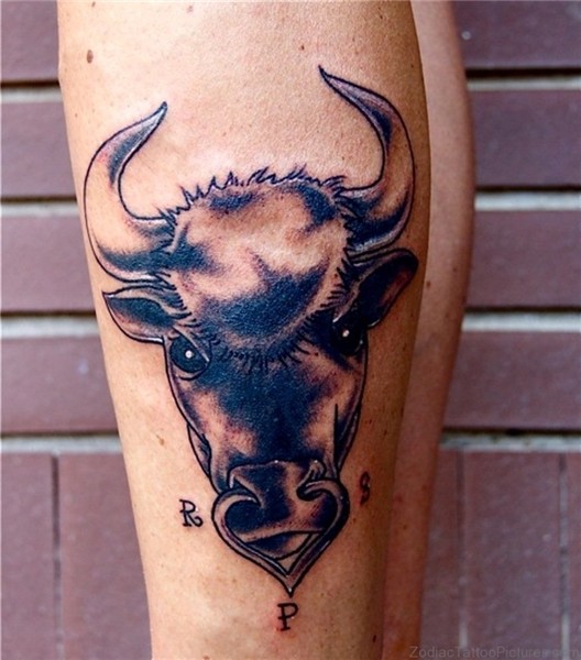 47 Excellent Taurus Tattoos On Leg