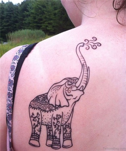 48 Cool Elephant Tattoos On Shoulder