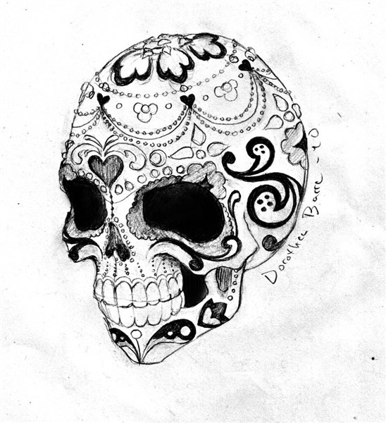 48 HD Sugar Skull Tattoos Images Skull tattoo design, Sugar