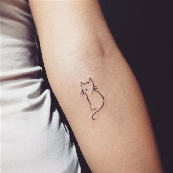48 Totally Cute Cat Tattoo Ideas For Women - VIs-Wed Idéias